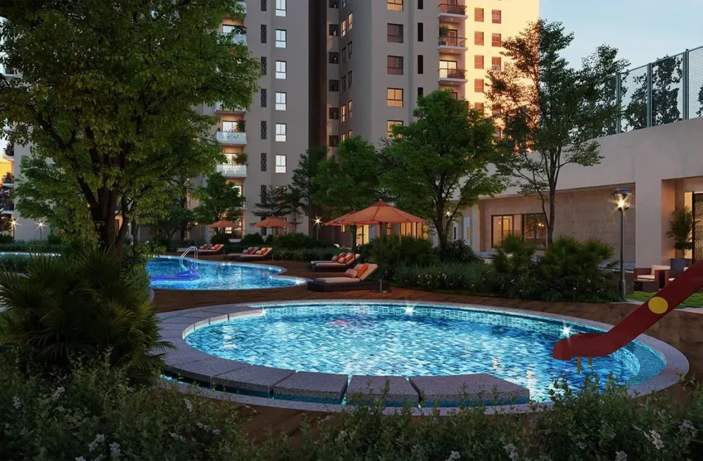 Century Bliss Apartment main elevation image by Century Group located at Rajanukunte, Yelahanka Doddaballapur Road, North Bangalore Karnataka
